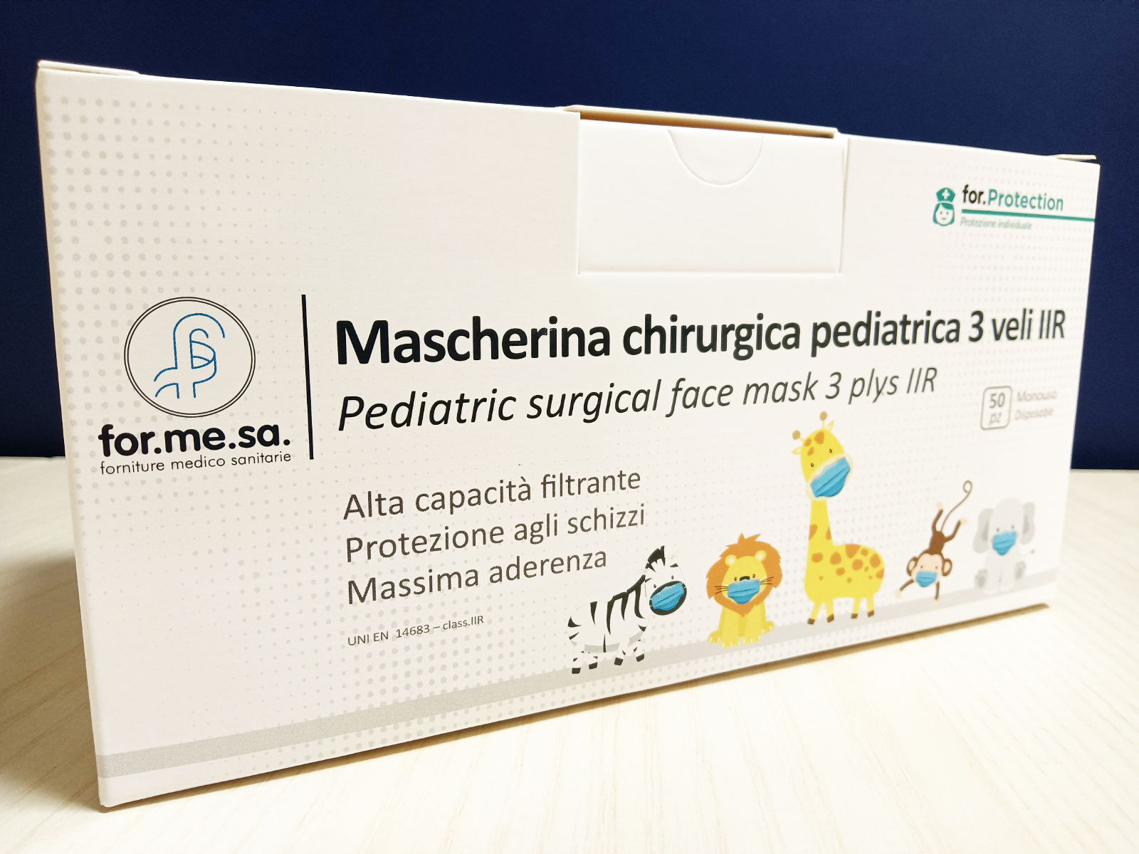 Mascherina chirurgica per bambini