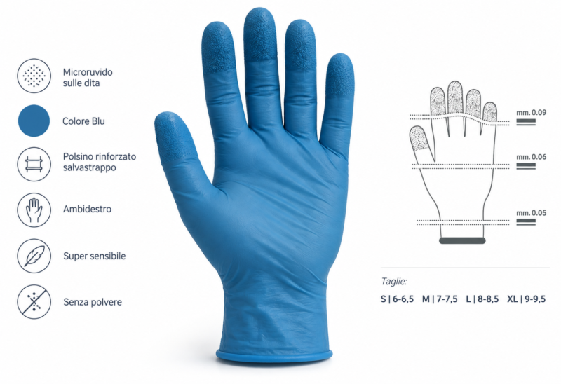 Guanto in nitrile - immagine 2
